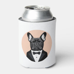 Enfriador De Latas Bulldog francés en Tuxedo