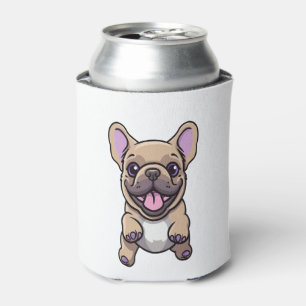 Enfriador De Latas Bulldog francés Lilac