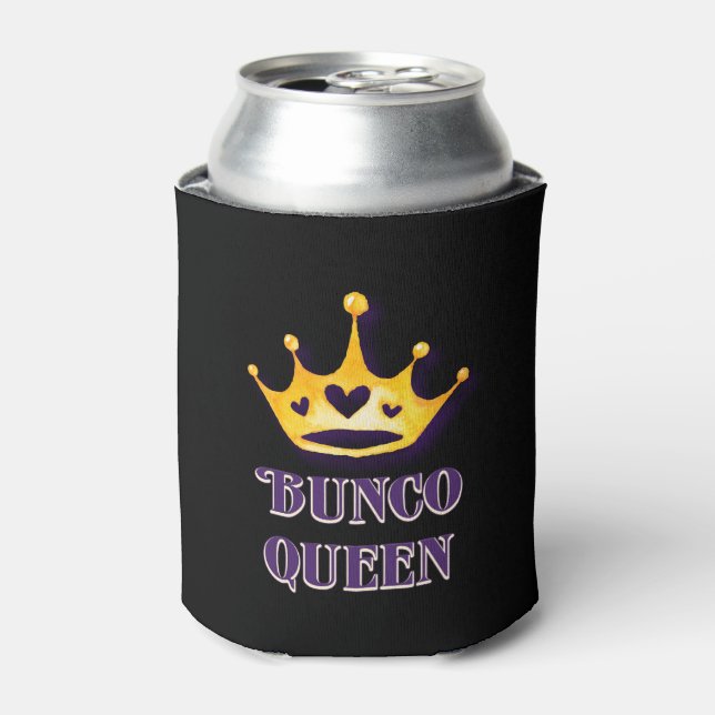 Enfriador De Latas Bunco Player Bunco Queen Modern Fun (Lata Anverso)