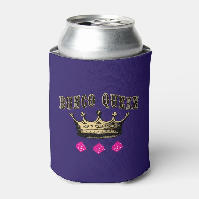 Enfriador De Latas Bunco Queen Crown (Lata Anverso)