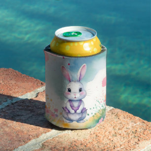 Enfriador De Latas Bunny bebé en primavera