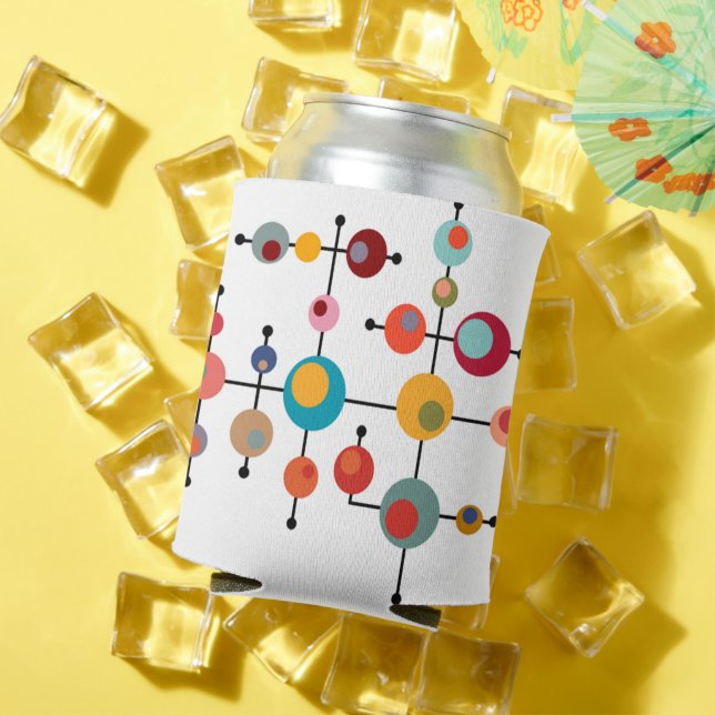 Enfriador De Latas Burbujas modernas de mediados de siglo (Verano in situ)