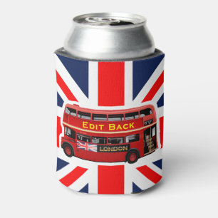 Enfriador De Latas Bus Red London Doble Decker