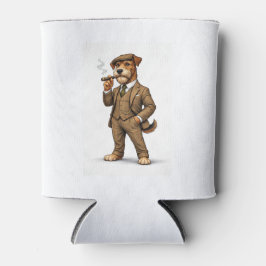 Enfriador De Latas Caballero Elegante Perro