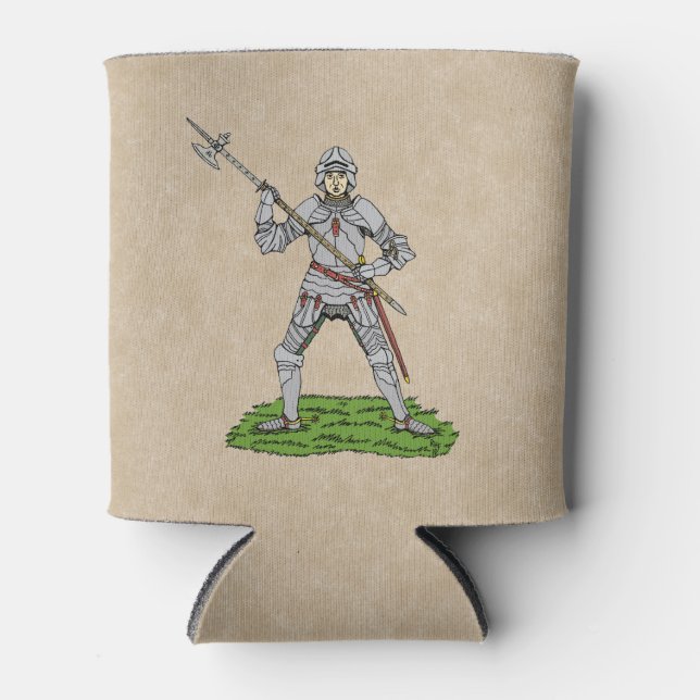 Enfriador De Latas Caballero Inglés del Siglo XV (Anverso)