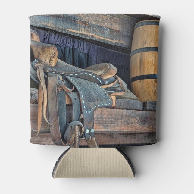 Enfriador De Latas Caballo y barril (Anverso)