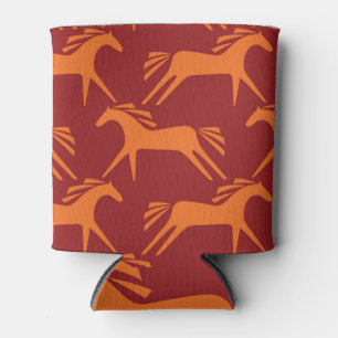 Enfriador De Latas Caballos: Belleza Ecuestre Sin Marea Roja.