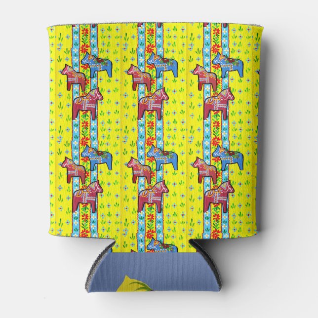 Enfriador De Latas Caballos de Dala (Anverso)