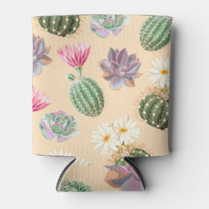 Enfriador De Latas Cactus exitoso: patrón de alto detalle