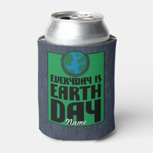 Enfriador De Latas Cada día es Día de la Tierra