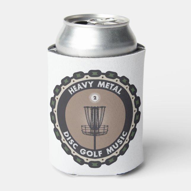 Enfriador De Latas Cadenas de disco de golf (Lata Anverso)