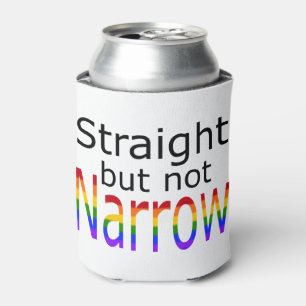 Enfriador De Latas Caer recto pero no estrecho (texto negro)