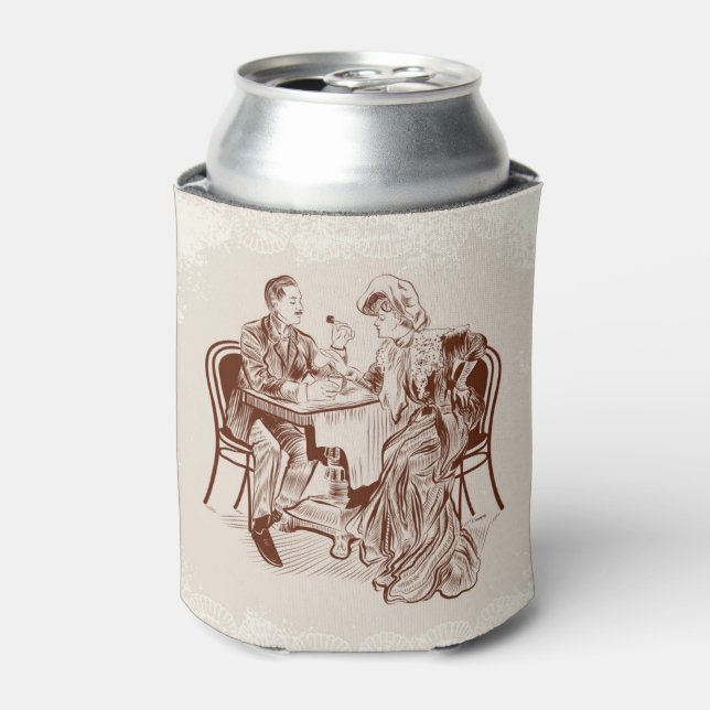 Enfriador De Latas café y amor (Lata Anverso)