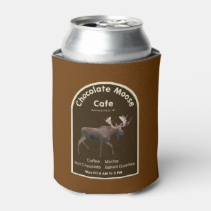 Enfriador De Latas Cafetería de chocolate Moose