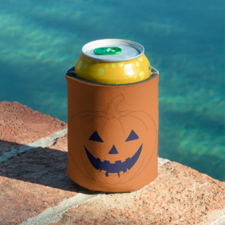 Enfriador De Latas Calabaza de Halloween