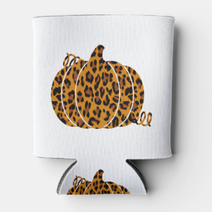 Enfriador De Latas Calabaza leopardo / temporada de otoño