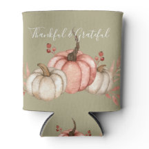 Calabazas acuarelas de bonito en salvia