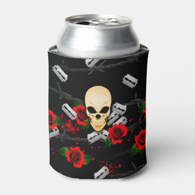 Enfriador De Latas Calavera (Lata Anverso)