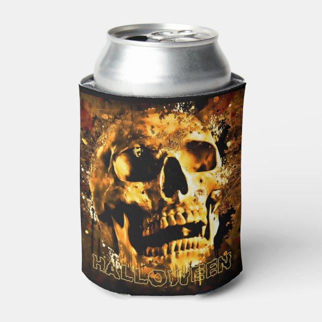 Enfriador De Latas Calavera (Lata Anverso)