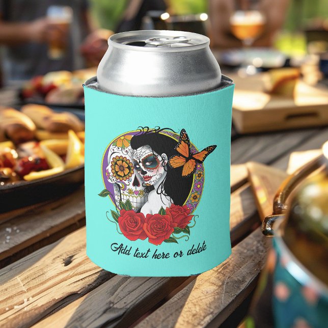 Enfriador De Latas Calavera de azúcar Art Nouveau (Subido por el creador)