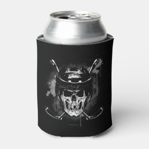 Enfriador De Latas Calavera de hockey