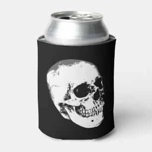 Enfriador De Latas Calavera gótica vintage