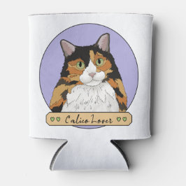Enfriador De Latas Calico Cat Lover