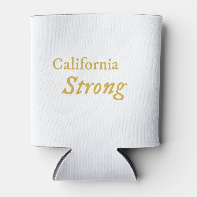 Enfriador De Latas California Strong (Anverso)