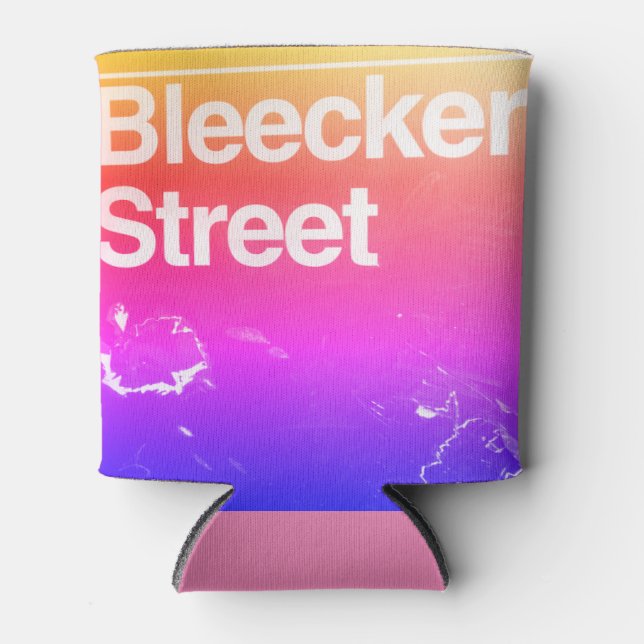 Enfriador De Latas Calle Bleecker, Greenwich Village, Manhattan NYC (Anverso)