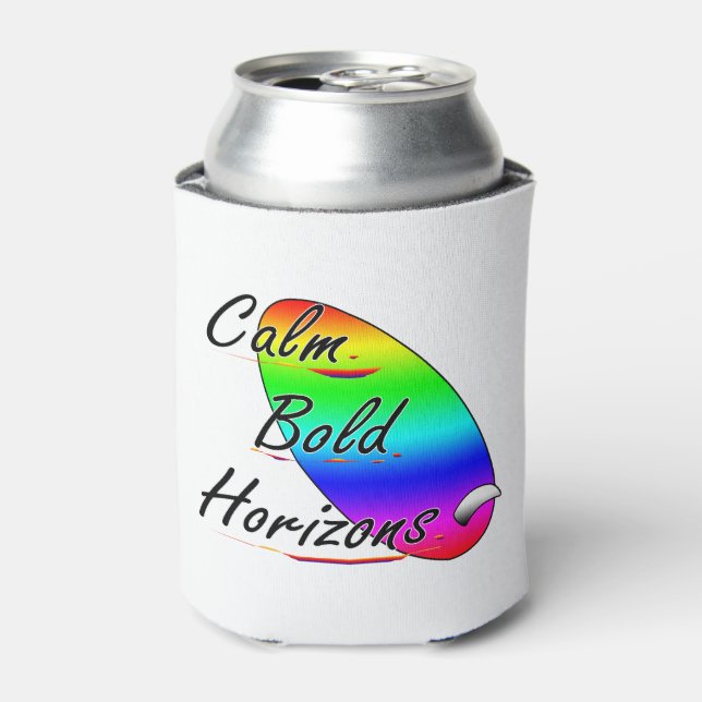 Enfriador De Latas Calle y audaz horizonte (Lata Anverso)