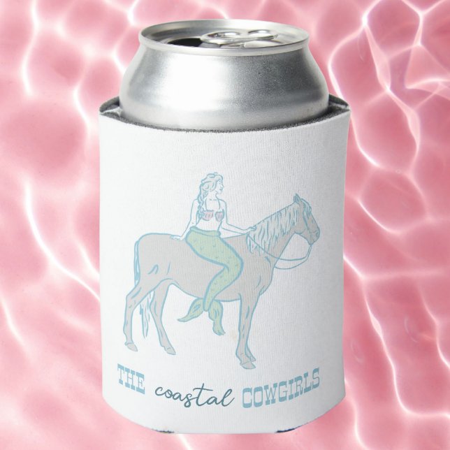 Enfriador De Latas Camarera costera soltera de Sirena (Subido por el creador)