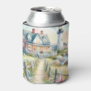 Enfriador De Latas Camino hacia la cabaña costera del faro