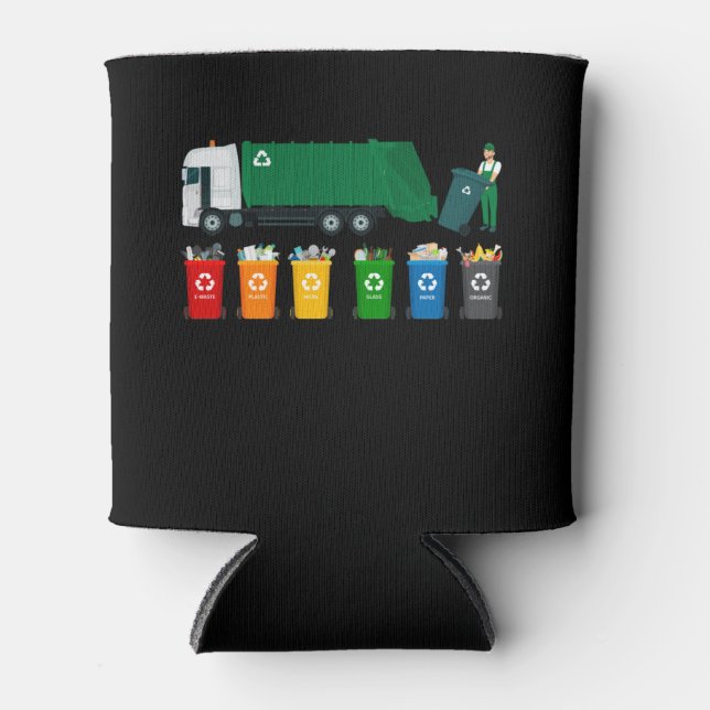 Enfriador De Latas Camión de basura reciclado (Anverso)