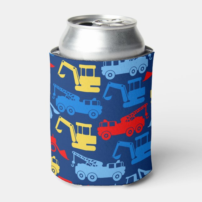 Enfriador De Latas Camiones de trabajo (Lata Anverso)