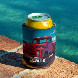 Enfriador De Latas Camioneta Americana Clásica 