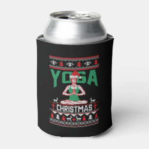 Enfriador De Latas Camisa de Navidades de yoga