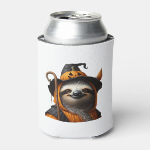 Enfriador De Latas Camiseta clásica Sloth Halloween