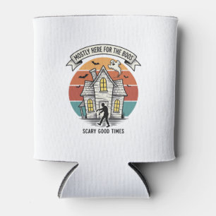 Enfriador De Latas Camiseta de Casa Embrujada Divertida Vintage Espan