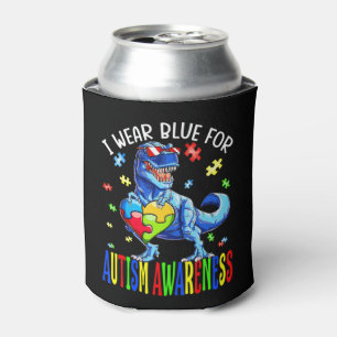 Enfriador De Latas Camiseta De Conciencia De Autismo Graciosa Para Ho