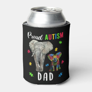 Enfriador De Latas Camiseta De Conciencia Del Autismo Graciosa Para L