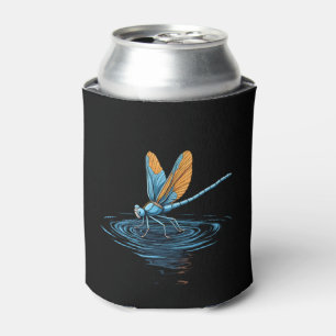 Enfriador De Latas Camiseta de libélula para mujeres, hombres y niños