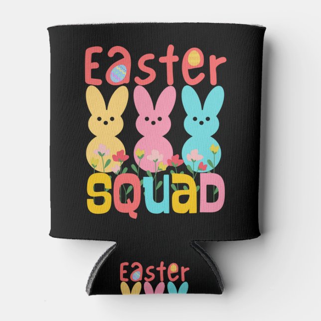 Enfriador De Latas Camiseta Easter Squad (Anverso)