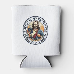 Enfriador De Latas Camiseta Misionera Global de Jesús Misiones Cristi