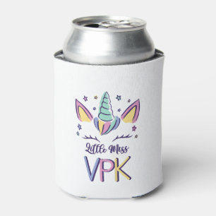 Enfriador De Latas Camiseta para niñas VPK primer día Little Miss VPK