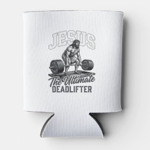 Enfriador De Latas Camiseta Vector Vintage Levantador de Peso Muerto 