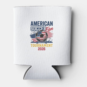 Enfriador De Latas Camiseta Vintage Torneo de Fútbol Americano 2026