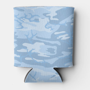 Enfriador De Latas Camo azul descolorado