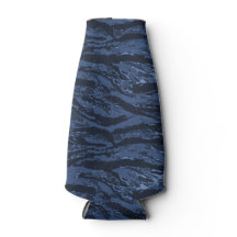 Camo de rayas azules