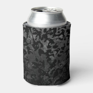 Enfriador De Latas Camo moderno - Negro y gris oscuro - camuflaje