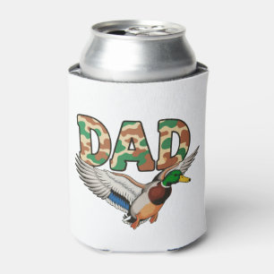 Enfriador De Latas Camo Papá Caza de Patos Día del Padre Abuelo Marid